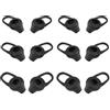 VGOL 2 Set Di Auricolari Bluetooth In Silicone Per Cuffie Bluetooth Nere (LMS)