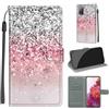 KENHONER Custodia per Samsung Galaxy S20 FE 5G, rosa | Portafoglio Pelle PU, Magnetica, Resistente Agli Urti, Scomparto Carte Credito, Pieghevole, Flip Libro, Motivo