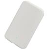 kwmobile Custodia Compatibile con Apple Air MagSafe - Cover Caricatore Portatile - Protezione Batteria Esterna in Silicone Aniturto - bianco