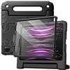 JETech Custodia Bambini per iPad Pro 11 Pollici (2022/2021/2020/2018 Modelli), iPad Air 5/4 (10,9 Pollici) con Pellicola Prottetiva Integrata, Tablet Cover per Antiurto con Supporto (Nero)
