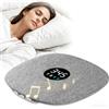 RIKSOIN Bone Conduction Under-Pillow Speaker per il sonno, ultra portatile Bluetooth Pillow Speakers with White Noise & Timer, supports LED, TF Card, Perfect for Side Sleepers, Adult-Gray