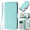 XINQCASE per Samsung Galaxy A52 4G / 5G / A52S 5G, Custodia a Portafoglio in Pelle PU [Tracolla Staccabile], Flip Libro Custodia Cover per Samsung A52 4G / 5G / A52S 5G, Menta Verde