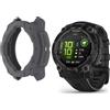 HOMTERN Custodia protettiva per Garmin Enduro 3, in silicone flessibile, antiurto, antigraffio, a prova di caduta