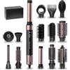 Cecotec Spazzola Aria Calda Modellatore Lisciatore - 14 Testine - Tecnologia Coanda CeramicCare 14in1 AirGlisse Black. 1400W, Motore Digitale, 3 Temperature