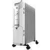 Cecotec Radiatore olio elettrico ReadyWarm 9000 Space, 9 moduli, consumo energetico, 2000 W, 3 livelli, avvolgicavo, sistema di sicurezza, ruote, 20 m2 05882