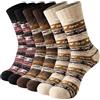 BONANGEL Calzini Termiche Donna in Lana Merino 3 Paia Trekking Sportivi Calze Caldi Colorati per l'Inverno Regalo Natale