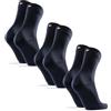DANISH ENDURANCE Calze in Lana Merino, Calzini Classici Traspiranti, da Uomo e Donna, 3 Paia, Blu Scuro, 43-47