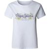 Pepe Jeans AVA T-Shirt, Bianco (Bianco), S Donna