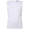 JP 1880 Uomo, Spalline Larghe, Canottiere a Costine, Bianco Neve, 6XL