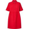 PIECES Pcsastina SS Shirt Dress Wide Wvn Msa BC