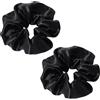 Aucuu Fascette per Capelli in 100% Pura Seta di Gelso, 2 Pezzi Scrunchies in Seta, Delicate sui Capelli, Lussuose, Elastici per Capelli Morbidi e Setosi, Delicati Contro la Rottura dei Capelli