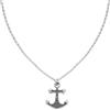 Amen Collana con Ancora in Acciaio e Smalto, Lunghezza 50 + 5 cm Collezione Metropolitan ACCL100