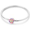 LIGHTDOG 925 Argento Serpente Catena Amore Bracciale Bracciale Adatto per Bracciale Charm Europeo Perline Regali per le donne