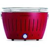 LotusGrill Standard LG G34 U RD Barbecue con cavo di alimentazione USB, 35 x 23,4 cm, Rosso