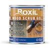 Roxil Gel esfoliante per legno - Detergente per legno a base di acido ossalico per ravvivare i mobili e le decorazioni da esterno invecchiati, ripristinare il colore e la venatura del legno. (1 litro)