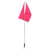 DRESSOOS Bandiere guida turistiche portatili con asta telescopica, colori vivaci per gite scolastiche, insegnanti, gite di istruzione, squadre di marcia, 1,2 m/47