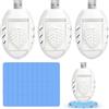 Nazaz Presa Antizanzare USB con 30 Piastrine (3, bianco)