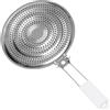 Iouyjiu Simmer Plate Stainless, Heat Diffuser Electric, Wear-resistant Stove Plate, Multipurpose Diffuser Plate, Stove Guard Simmer, Heat Plate Kitchen For Efficient Cooking Electric Stoves