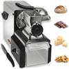 Reber Grattugia Elettrica per Formaggio Semiprofessionale 200W - Ideale per Parmigiano, Pane, Cioccolato e Frutta Secca - Alluminio e Acciaio Inox - Ampia Apertura e Cassetto Capiente - INOX Cover