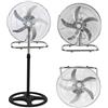 ClaShop VENTILATORE PIANTANA DIAMETRO 50x125 CENTIMETRI 65W 3in1