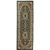 Carpeto Rugs Carpeto Tappeto Corridoio Orientale - Motivo a Medaglione - Pelo Corto - Collezione Verona - Verde - 70 x 200 cm