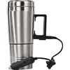 Generisch Tazza riscaldante per auto, 24 V, 300 ml, funzione di riscaldamento automatico mantiene la temperatura costante, in acciaio inox, a prova di perdite e lavabile in lavastoviglie, ideale per camion