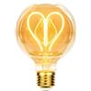 KANQIAO Lampadina Edison Vintage E27, Lampadina E27 Dimmerabile G80 4W Lampadine LED retrò Decorativa Antica Ideale per Nostalgia e Illuminazione retrò nel Bar Caffetteria di Casa, ambrato- 1 pezzi(AXD3PBT1)