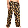 Marvel Avengers Pantaloni Pigiama Uomo Comoda Pantalone Cotone - Regalo Uomo e Ado (Nera/Marrone Groot, XL)