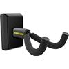 Monkey Loop Prime Black - Supporto per Chitarra Parete - Gancio di Chitarra Elettrica o Acustica -Wall coat Rack per Chitarra con Protezione in Gomma - Apertura di 55 mm - Colore Nero