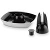 Weber Supporto Deluxe per pollame/Supporto in Acciaio Inox per Pollo succoso con Vassoio raccogligocce Integrato per Una Cottura aromatica - Argento (6731)