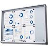 Displayshop Bacheca per Interni con Ante Scorrevoli Formato 24xA4