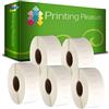 Printing Pleasure 5 x 11355 Rotoli Etichette adesive compatibile per Dymo LabelWriter & Seiko Stampante per Etichette | 19mm x 51mm | 500 Etichetta per Rotolo