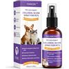 YOLONCE Argento Colloidale Spray per Cani e Gatti 100ml, Lozione Naturale per Cura della Pelle, Prurito e Ferite di Animali Domestici