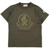 MONCLER - T-shirt - Verde militare