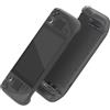 eXtremeRate Pulsanti Tasti Kit per Steam Deck LCD,Tasto ABXY D-pad Trackpad Bumpers Trigger Grilletti Ricambio per Steam Deck LCD con Cacciaviti(NON Include Console)-Trasparente Nero