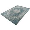 LIFA LIVING Tappeti Vintage, Tappeto per Salotto e Camera da Letto, Disponibile in Diversi Colori e Taglie (Grigio - Blu, 133_x_200_cm)