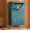 Yclty Stendibiancheria Elettrico Riscaldato, Stendibiancheria Riscaldato Portatile da 1500 W, Temperatura Costante 65℃ Per Risparmiare Energia, Grande Capacità 560L per Bagno Lavanderia Soggiorno