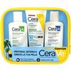 CeraVe Kit Protezione Solare SPF50+, Detergente e Lozione Idratante 1 pz Set