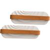 VICASKY 2 pezzi Supporto Scarpe da Parete Portaoggetti Bagno Sospeso Scarpiera Sgocciolante Pantofole Organizer Compatto Facile da Montare Bianco
