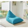 Cieffepi Home Collections TOLDO pouf medium e small per esterno impermeabile (Turchese, Medium)