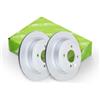 Valeo 2x Dischi Freno Rivestiti 672913, Asse Posteriore