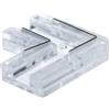 M LEDME Connettore rapido angolare L striscia Led COB Free Cut 12-24V 8mm monocolore 2 pin IP20 M LEDME