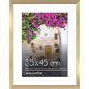 Americanflat Cornice 35x45 cm Oro - Cornice 25x35 cm con Passepartout in Legno MDF
