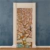CREARREDA Adesivi per Porte in PVC Premium, Door Cover Albero della Vita Klimt, Applicazione Facile e Senza Bolle, Rivestimenti per Porte da Interno 83 x 210 Rifilabili