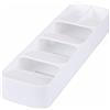 Galileo Casa Portaposate organizer bianco da cassetto 5 scomparti