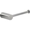 Gedy Ande Portarotolo Carta Igienica da Parete in Acciaio Inox AISI 304 Finitura Lucida, Porta Carta Igienica da Muro Fissaggio con Viti Incluse in Confezione, portarotolo Carta Igienica da Parete
