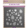 Nellie's Choice Cartella per Embossing 3D Uova di Pasqua 15 x 15 cm - Cartelle per Goffratura e Accessori - Fai da Te, DIY, Biglietti, Artigianato, Scrapbooking e Journaling