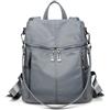 BUKESIYI Donna Borsa Zaino Elegante Zainetto Borse a Tracolla Zaini Antifurto Zainetti 2026 Firmate Nylon IT78592 Grigio