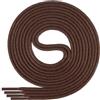 Di Ficchiano Lacci Rotondi Cerati Marroni per Scarpe da Lavoro e in Pelle, Diametro 2-4 mm, Colore: Marrone, Lunghezza: 110 cm