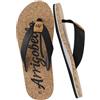 ARRIGO BELLO Infradito Uomo Pelle Ciabatte Eleganti Estive Sandali Mare Piscina Spiaggia Antiscivolo Flip Flops Taglia 41-46(A-Grigio, Taglia 44)